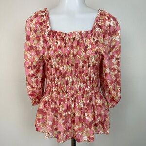 Pinks Nanette Lepore Ruffle Shirt
